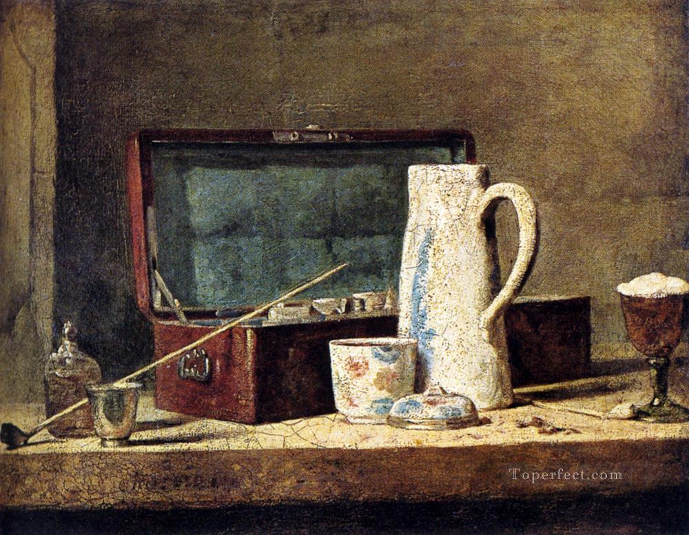 Simeon Pipes And Drinking Pitcher still life Jean Baptiste Simeon Chardin Oil Paintings